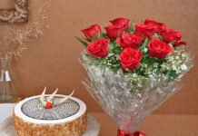 Top 10 flowers you can choose to surprise your wife on her birthday. cake