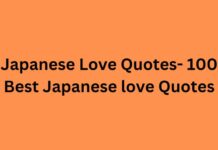 Japanese Love Quotes- 100 Best Japanese love Quotes Japanese