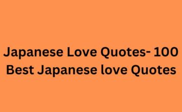 Japanese Love Quotes- 100 Best Japanese love Quotes Japanese