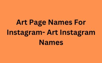 Art Page Names For Instagram- Art Instagram Names Art Page Names For Instagram