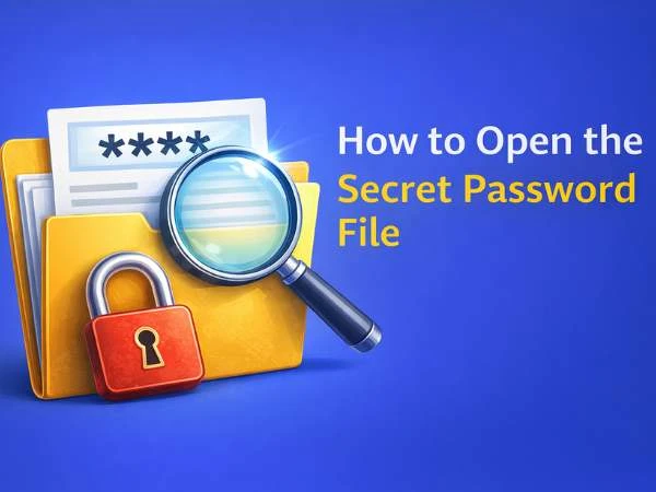 How to Open the Secret Password File